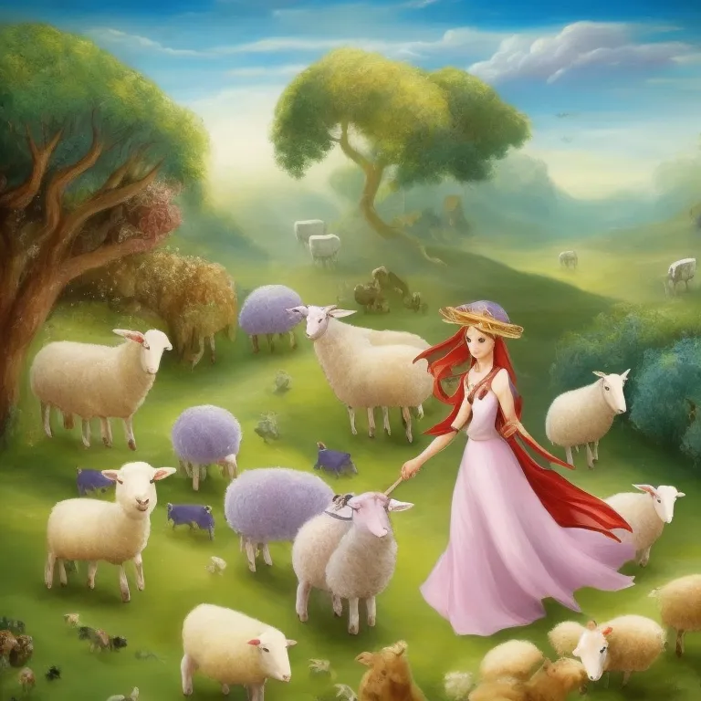 Illustration: Visiting Sheep in Europe