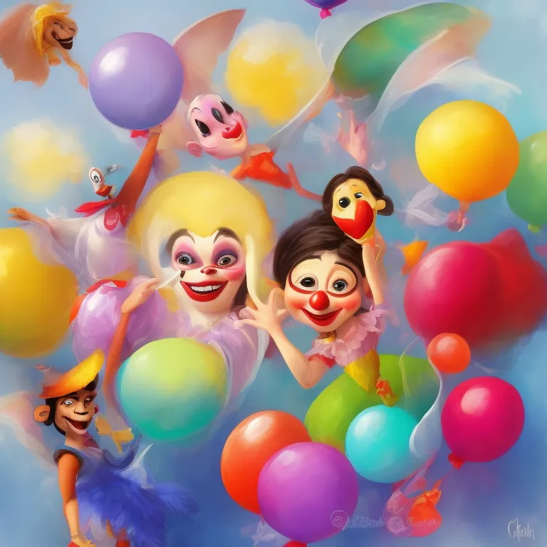 Illustration: Fitting In With The Other Clowns