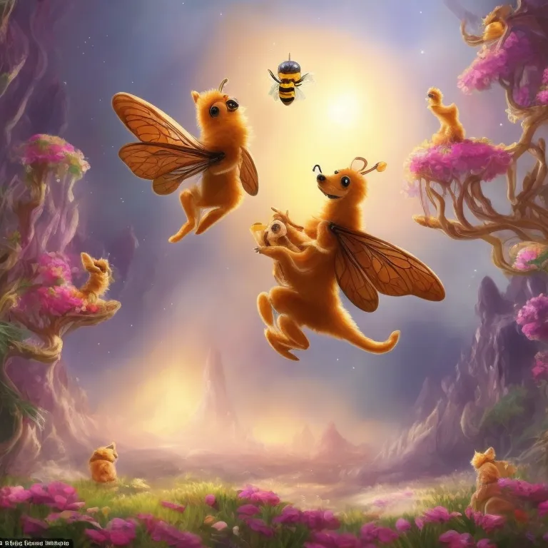 Illustration: The Bees&#x27; Honey Hoard