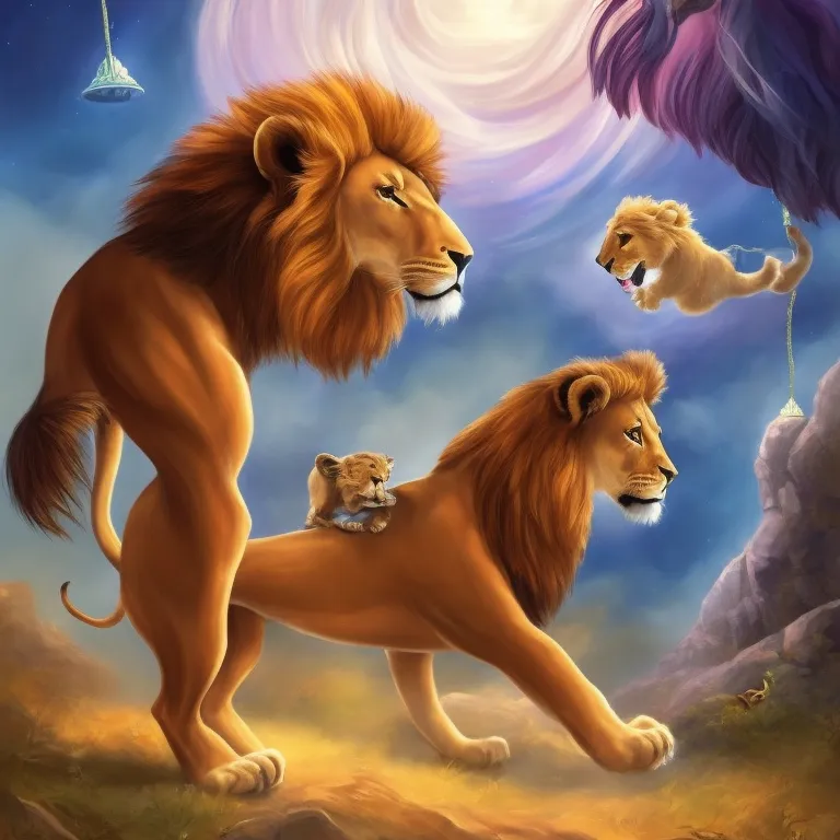 Illustration: The Great Lion Tamer