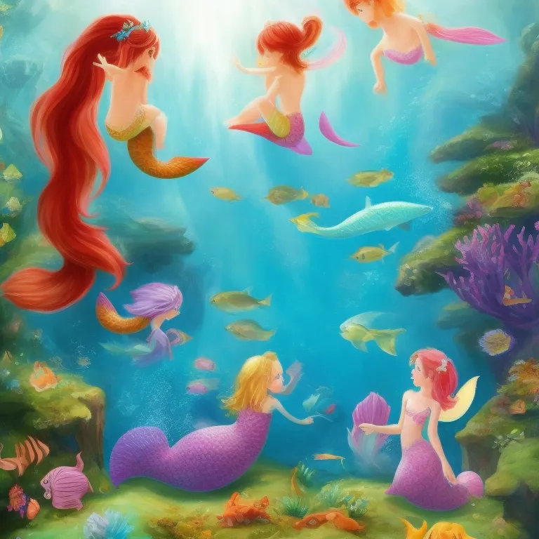 Illustration: Adventures with Mermaids