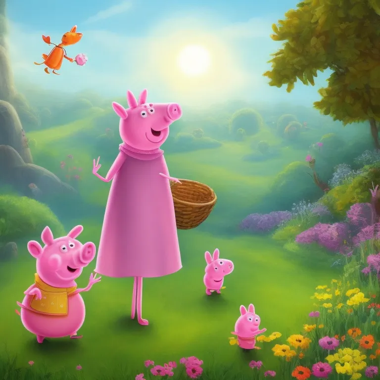 Illustration: Peppa Takes Charge
