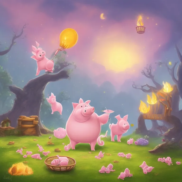 Illustration: Piggy Plans a Party