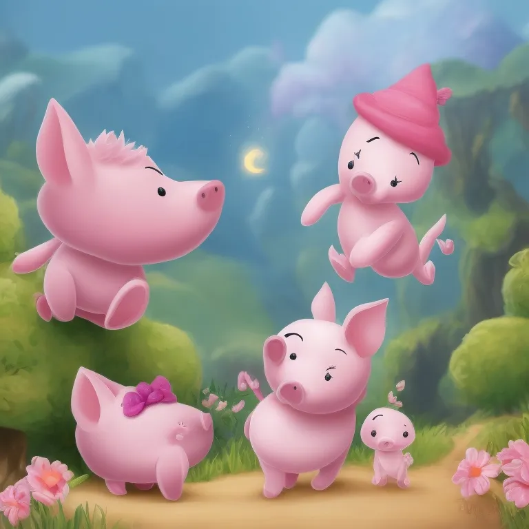 Illustration: Pinky the Piglet