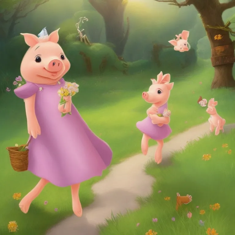 Illustration: Introducing Pip, the Little Piglet Who Felt Left Out