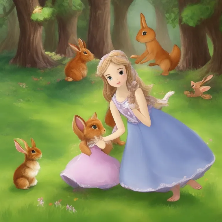 Illustration: Rosie Gets Lost in the Forest