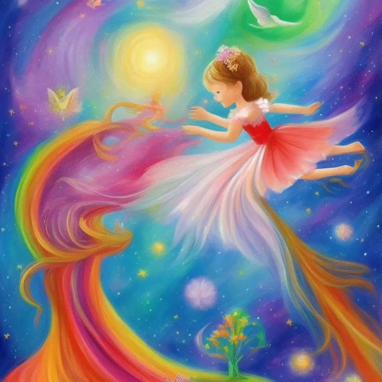 Illustration: Rosie&#x27;s Rainbow Garden