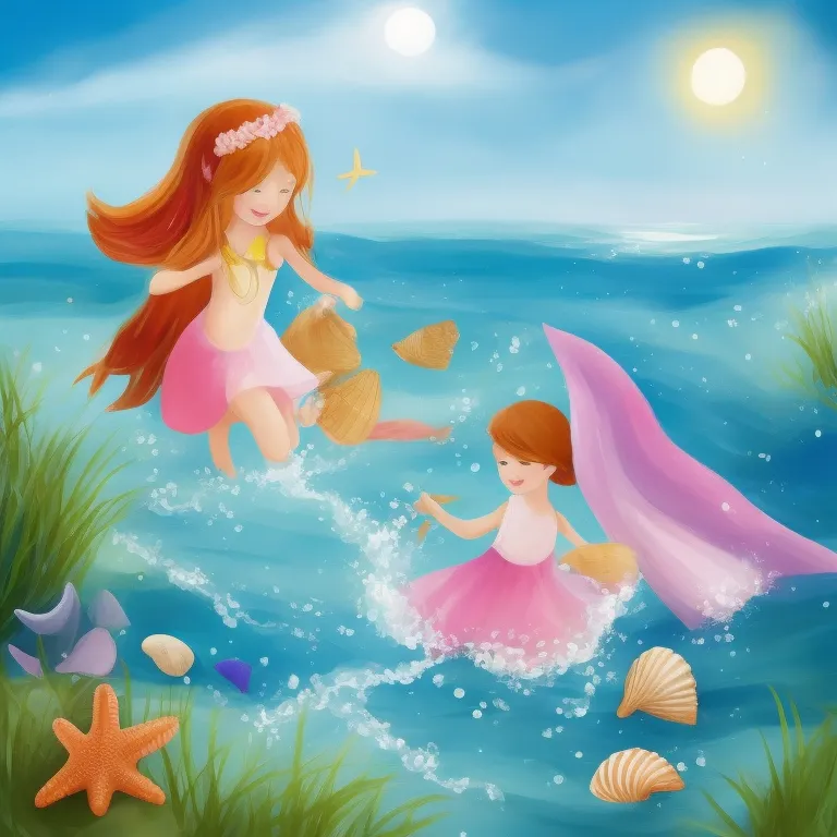 Illustration: Sophie's Seashell Adventure