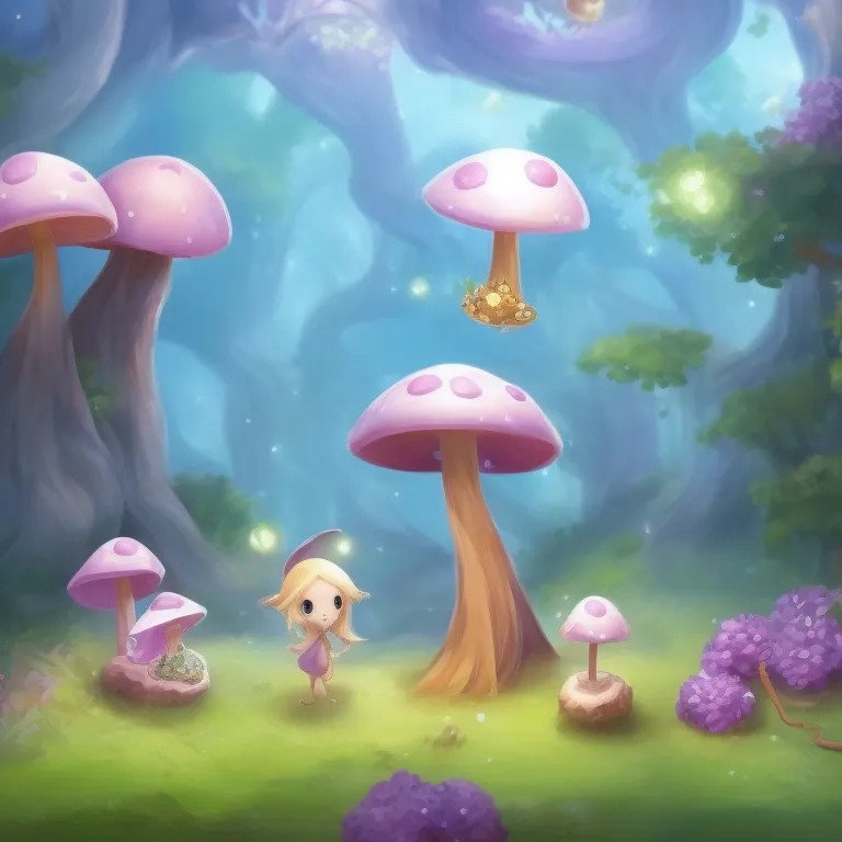 Illustration: The Mushroom Shares Its Knowledge