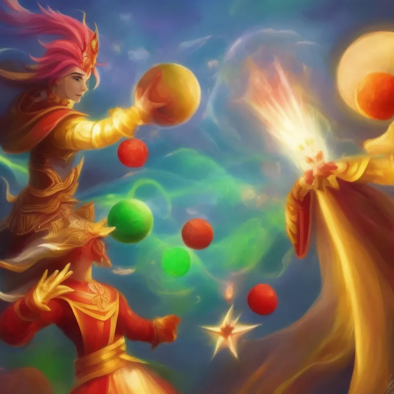 Illustration: The Enchanted Juggler Shines