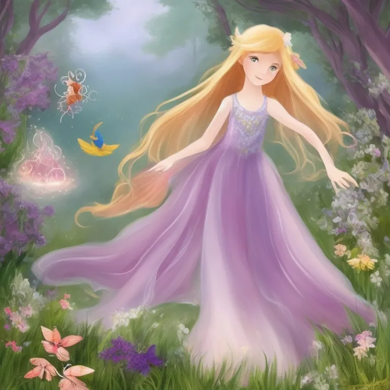 Illustration: Samantha&#x27;s Special Fairy Garden