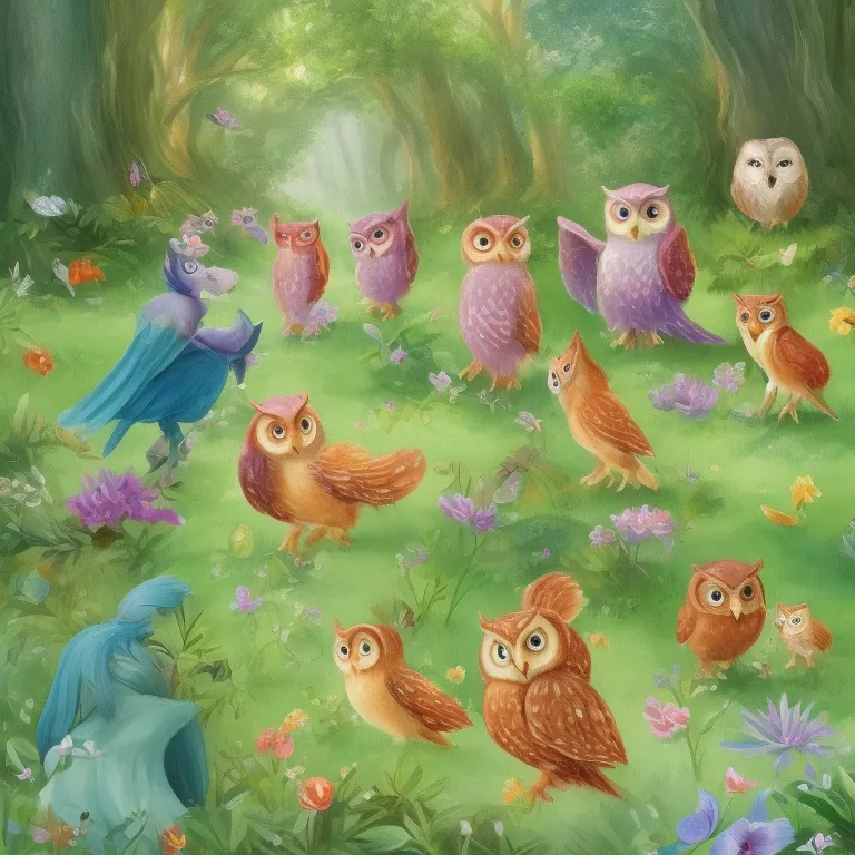 Illustration: The Wise Owls Forest Classroom
