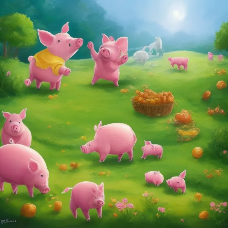 Illustration: The Pigs' Special Skills