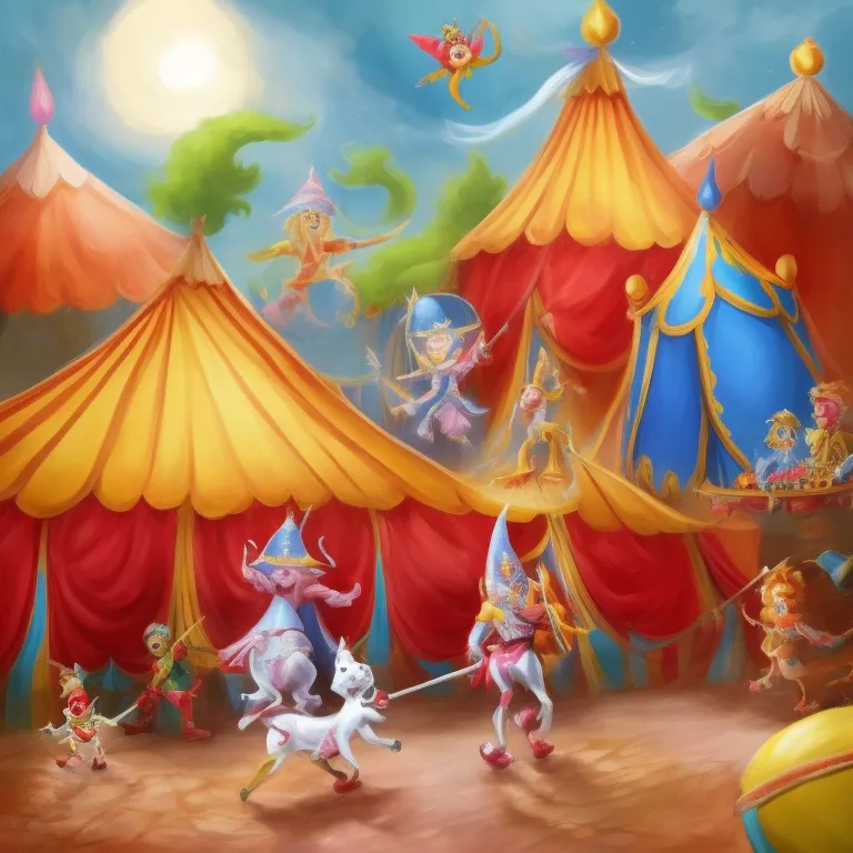 Illustration: Exploring The Magical Circus Tent