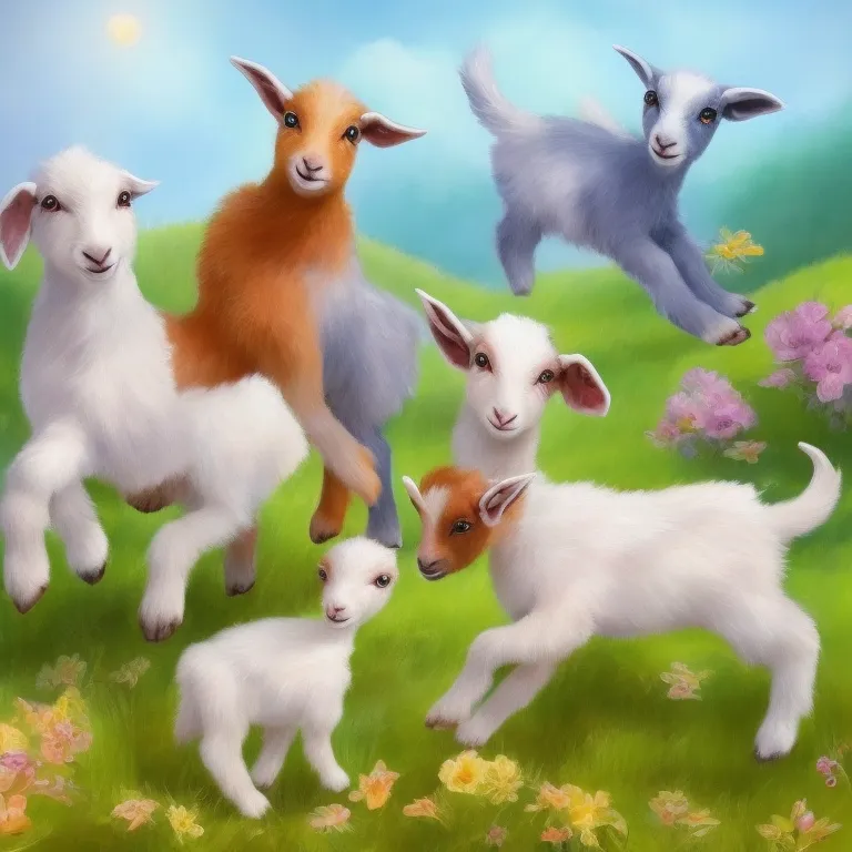 Illustration: The Curious Baby Goats