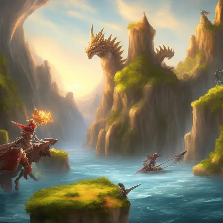 Illustration: Facing the Fierce Dragons
