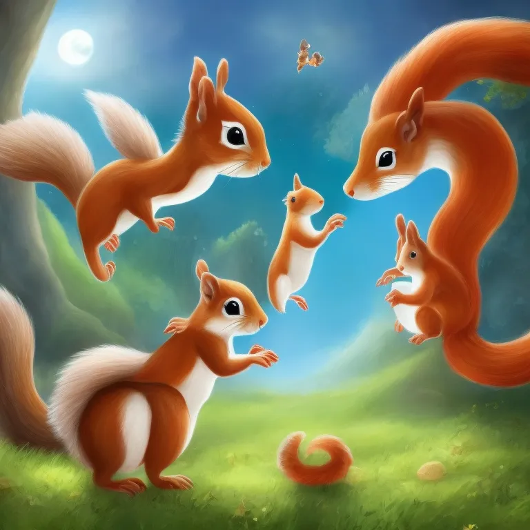 Illustration: A New Home for the Squirrel Family