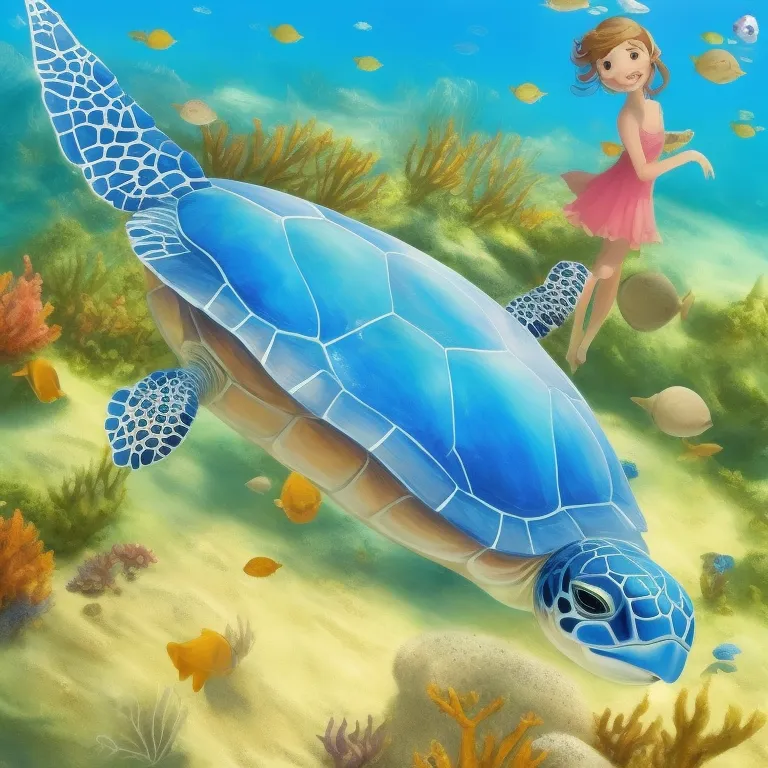 Illustration: The Sea Turtles Lay Their Eggs
